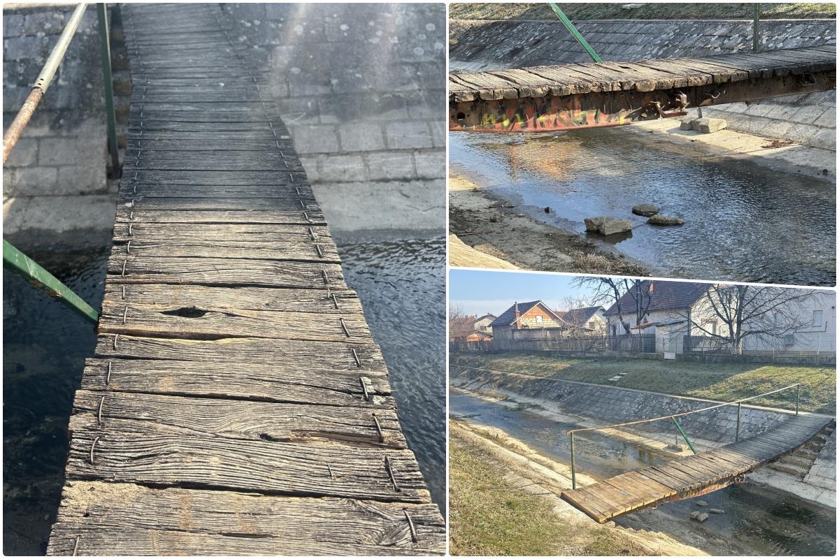 NESVAKIDAŠNJA SCENA U ČAČKU: Inspekcija uklonila drveni neobezbeđeni pešački most sa Ateničke reke, usledila NEOČEKIVANA reakcija meštana (FOTO)