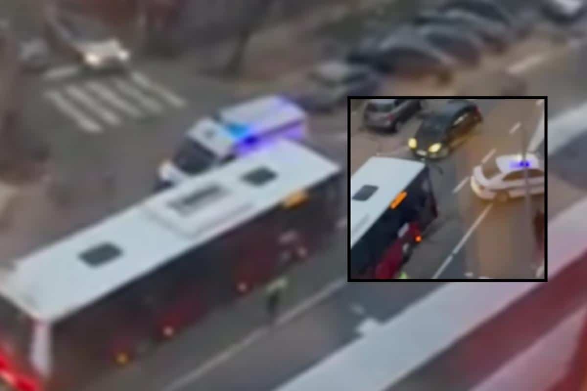 STRAVIČNI PRIZORI NA VRAČARU NAKON SAOBRAĆAJNE NESREĆE: “Škodom” naleteo na pešaka, telo ostalo na kolovozu! Očevidac: Probudio me prasak! (video)