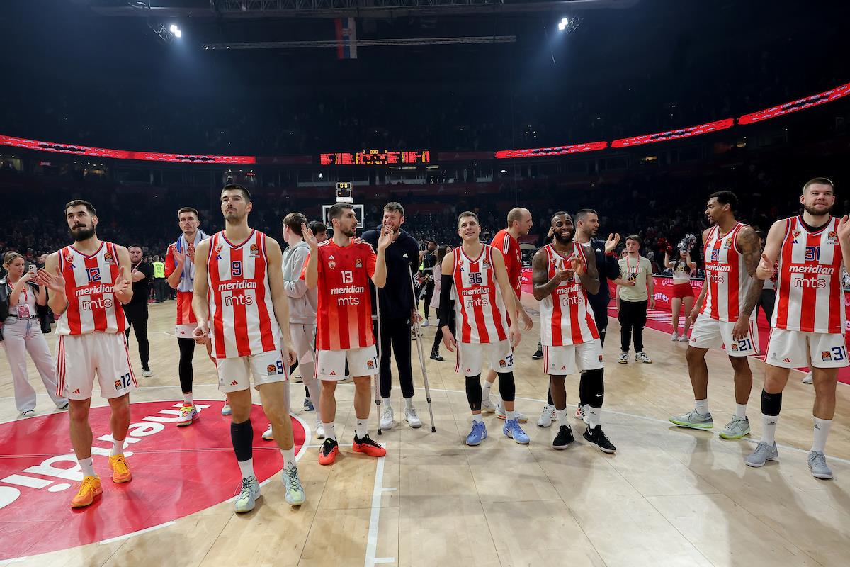PANATINAIKOS POKVARIO ZVEZDI VEČE: Ovako izgleda tabela posle prvih utakmica 25. kola
