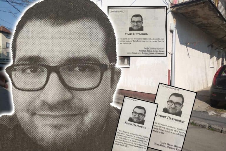 “DRAGI UROŠE, OSTALI SMO BEZ REČI… BIO SI OLIČENJE DOBROTE I POŠTENJA” Osvanule potresne čitulje za menadžera Uroša koji je zverski ubijen na Zvezdari (foto)