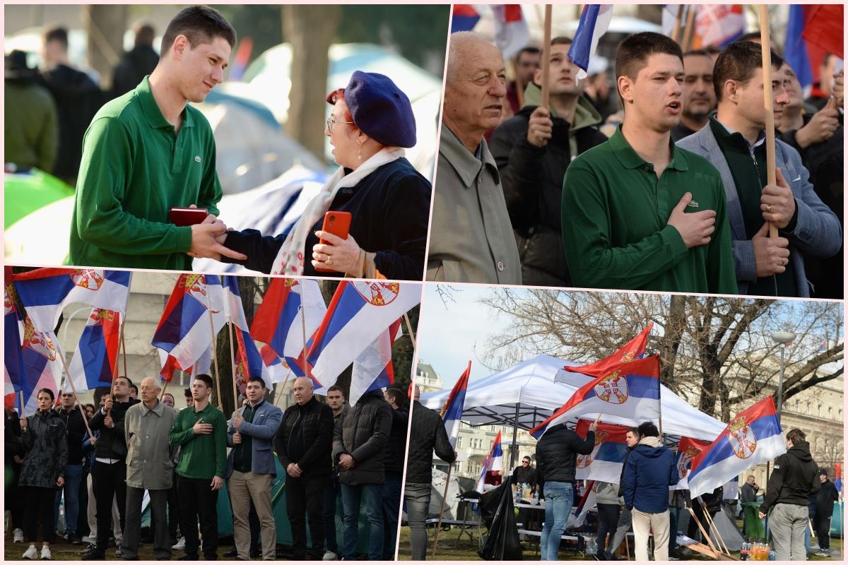 UŽIVO “OVO SU PRAVA DECA, POSTAĆE DOBRI LJUDI” Penzioneri donose kiflice studentima koji hoće da uče -Mesili smo do 5 jutros