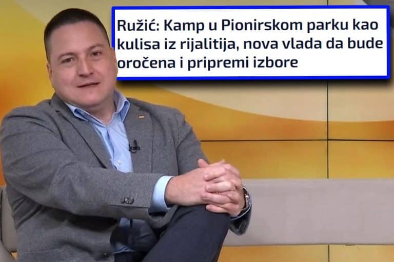 VELIKA SRAMOTA! BRANKO RUŽIĆ VREĐA STUDENTE KOJI HOĆE DA UČE: Uporedio ih s učesnicima rijalitija!