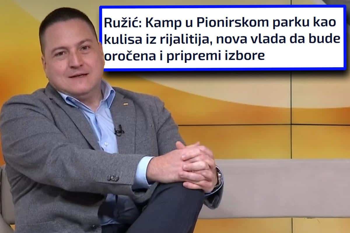 VELIKA SRAMOTA! BRANKO RUŽIĆ VREĐA STUDENTE KOJI HOĆE DA UČE: Uporedio ih s učesnicima rijalitija!