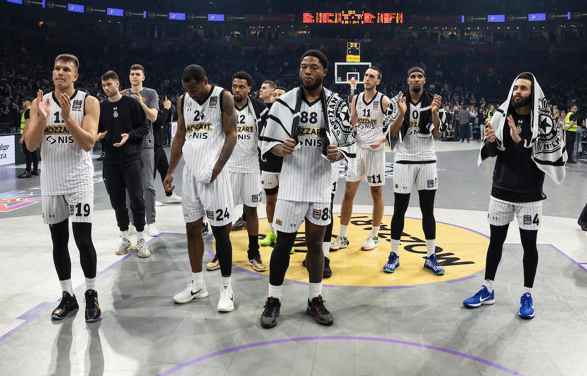 PARTIZAN PO PRAVILU GUBI KAD JE BITNO! Da li smo svi precenili ove crno-bele!? Obrazi bride od Efesove šamarčine, a vremena nema!