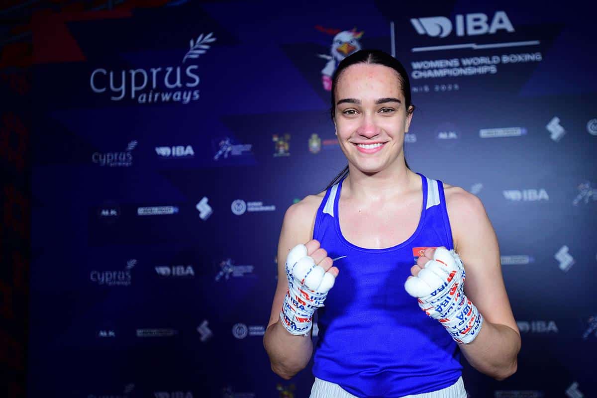 SARA ĆIRKOVIĆ OSIGURALA PRVU MEDALJU ZA SRBIJU NA SP: Veliki uspeh ženskog srpskog boksa!