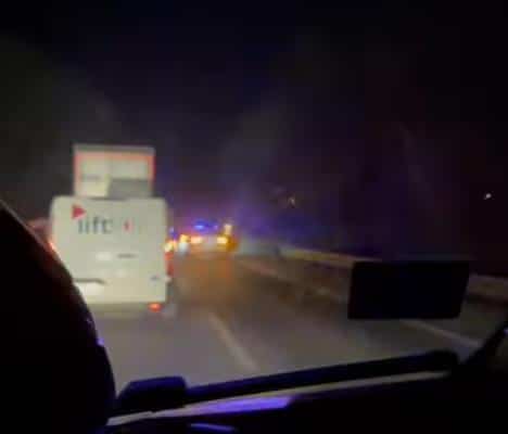 LANČANI SUDAR NA STAROM BATAJNIČKOM DRUMU! Stvaraju se zastoji (VIDEO)