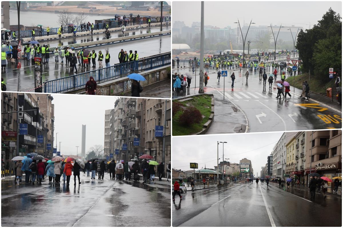 “PITAJ BOGA ŠTA PUMPAJU, OSIM ŠTO NERVIRAJU GRAĐANE” Kolaps zbog blokade na Brankovom mostu, novi 3-časovni teror, narod se pita DOKLE VIŠE! (FOTO)