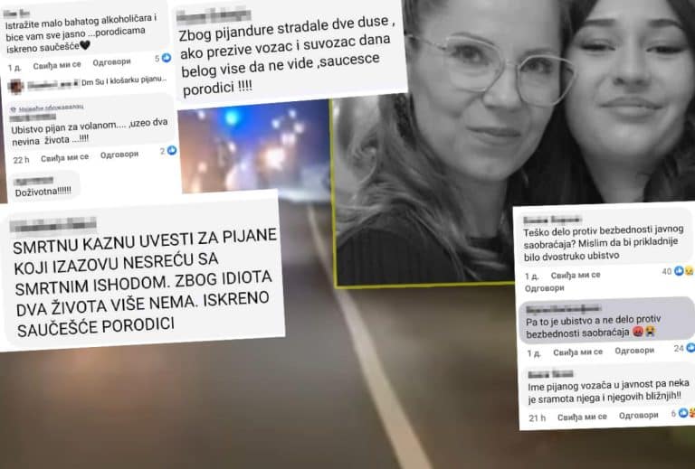 “OVO JE UBISTVO SA PREDUMIŠLJAJEM, A NE NESREĆA!” Nakon stravične pogibije majke i ćerke kod Subotice, prijatelji traže pravdu: Doživotna za bahatog vozača