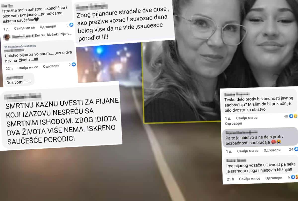 “OVO JE UBISTVO SA PREDUMIŠLJAJEM, A NE NESREĆA!” Nakon stravične pogibije majke i ćerke kod Subotice, prijatelji traže pravdu: Doživotna za bahatog vozača