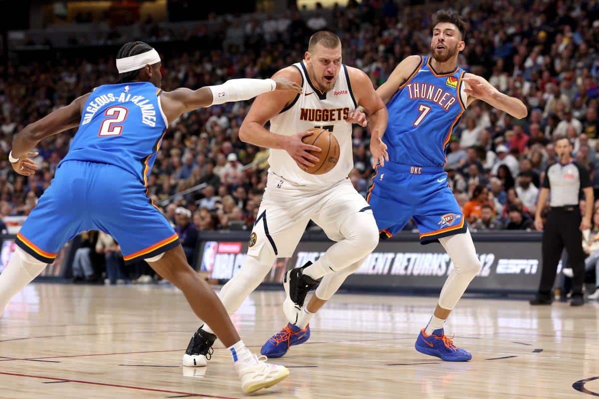 JOKIĆ I NAGETSI PALI KOD LIDERA: Bledi Denver ubedljivo poražen u Oklahomi, Nikoli asistencija falila za tripl-dabl