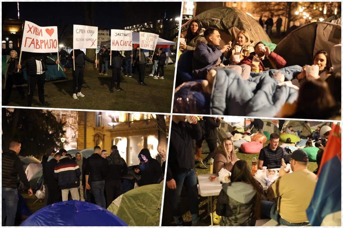 STUDENTI KOJI HOĆE DA UČE STIŽU U PIONIRSKI PARK! Za razliku od studenata blokadera, oni žele da studiraju i da se čuje i njihov glas – IMAJU 5 ZAHTEVA