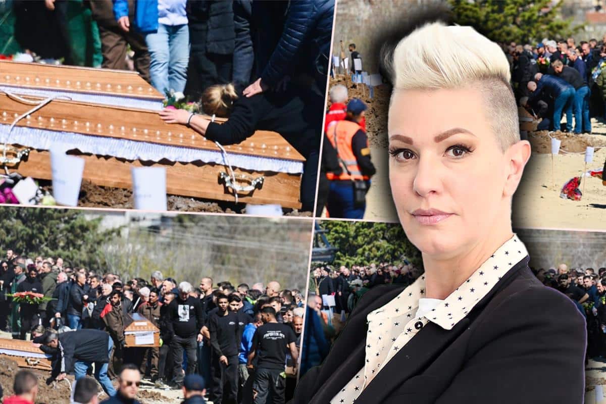 “DANAS SAM POSLALA PEDESETORO DECE KOJA SU MOJA DECA” Potresna objava Tijana Dapčević na dan sahrane nastradalih u požaru u Kočanima: Široka rajska polja