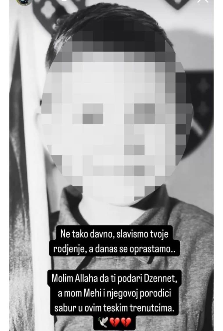 “TOLIKA JE TO BOL DA BI SE I BRDA SLOMILA, A KAMOLI LJUDSKA SRCA” Potresne poruke upućene dečaku (5) koji je poginuo u Sarajevu za 8. mart!