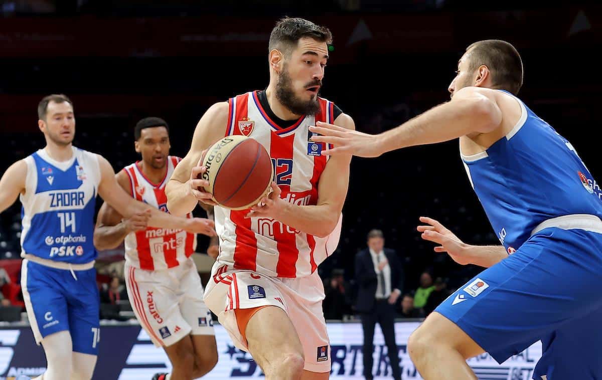 NEUBEDLJIVA ZVEZDA SE MUČILA, PA RAZBILA AUTSAJDERA: Crveno-beli nisu blistali, ali rutinski srušili Zadar!