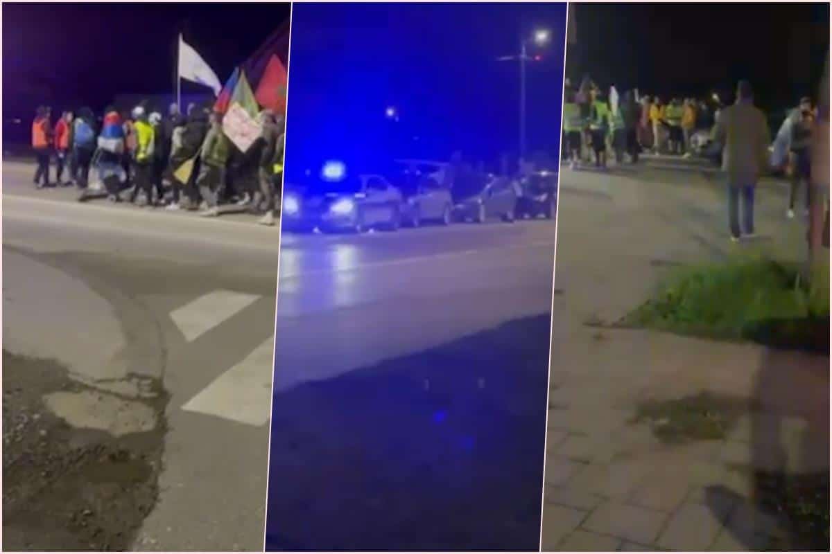 OTKRIVENA PREVARA STUDENATA BLOKADERA! Pogledajte kako lažiraju da pešače celom trasom (VIDEO)