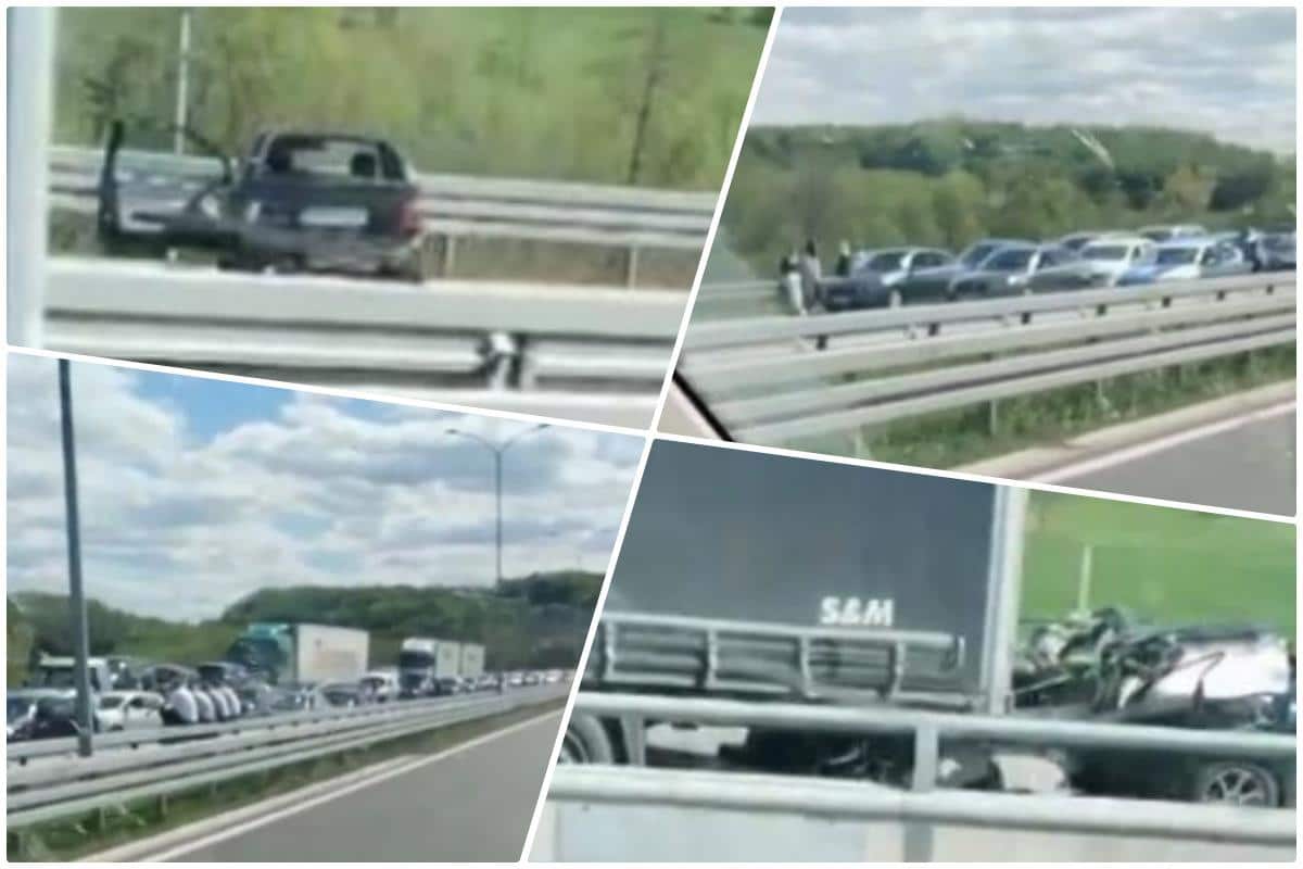 (UZNEMIRUJUĆE) AUTO SMRSKAN, ŽIVOTI IZGUBLJENI U SEKUNDI: Jeziv snimak sa mesta nesreće u kojoj je poginuo poslanik Srđan Todorović sa ženom i detetom (VIDEO)