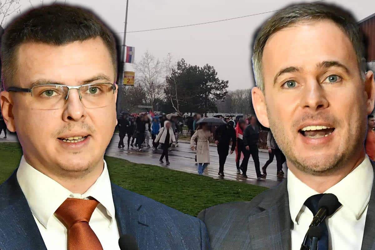 OPOZICIJA IH KAO ZOVE, ONI KAO NEĆE “Studenti iz Kosjerića” ogolili vezu blokadera i opozicije. KOLIKO VAS JE? Pitamo za drugove MIKIJA ALEKSIĆA I PARANDILOVIĆA
