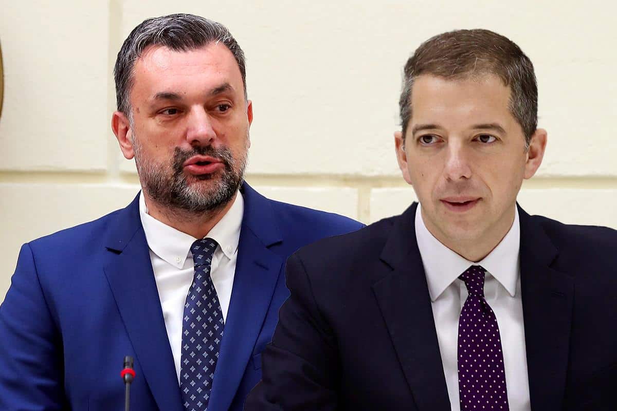 “NIJE LEPO DA SUBOTU POPODNE PROVODITE LAŽUĆI O KOMŠIJAMA” Đurić odgovorio Konakoviću: “Nivo, kolega, nivo!”