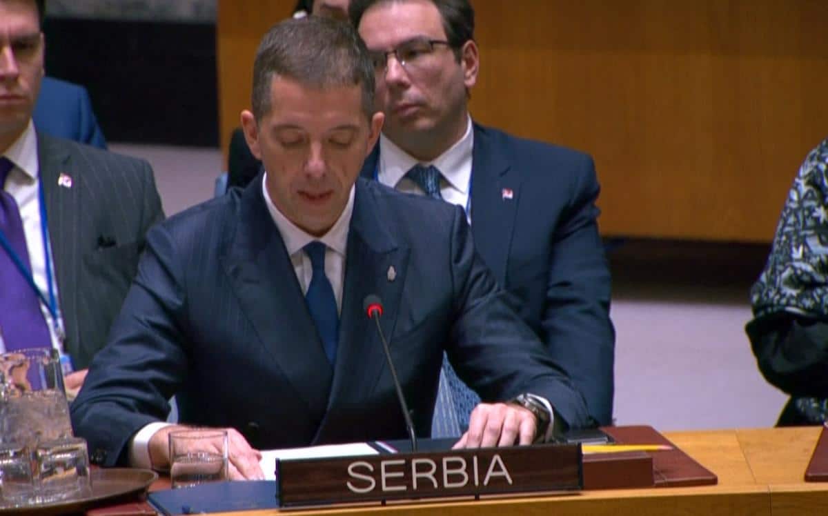 MINISTAR ĐURIĆ NA SAVETU BEZBEDNOSTI UN: Situacija na Kosovu se pogoršava, a Srbi plaćaju cenu! Režim Aljbina Kurtija mora biti zaustavljen