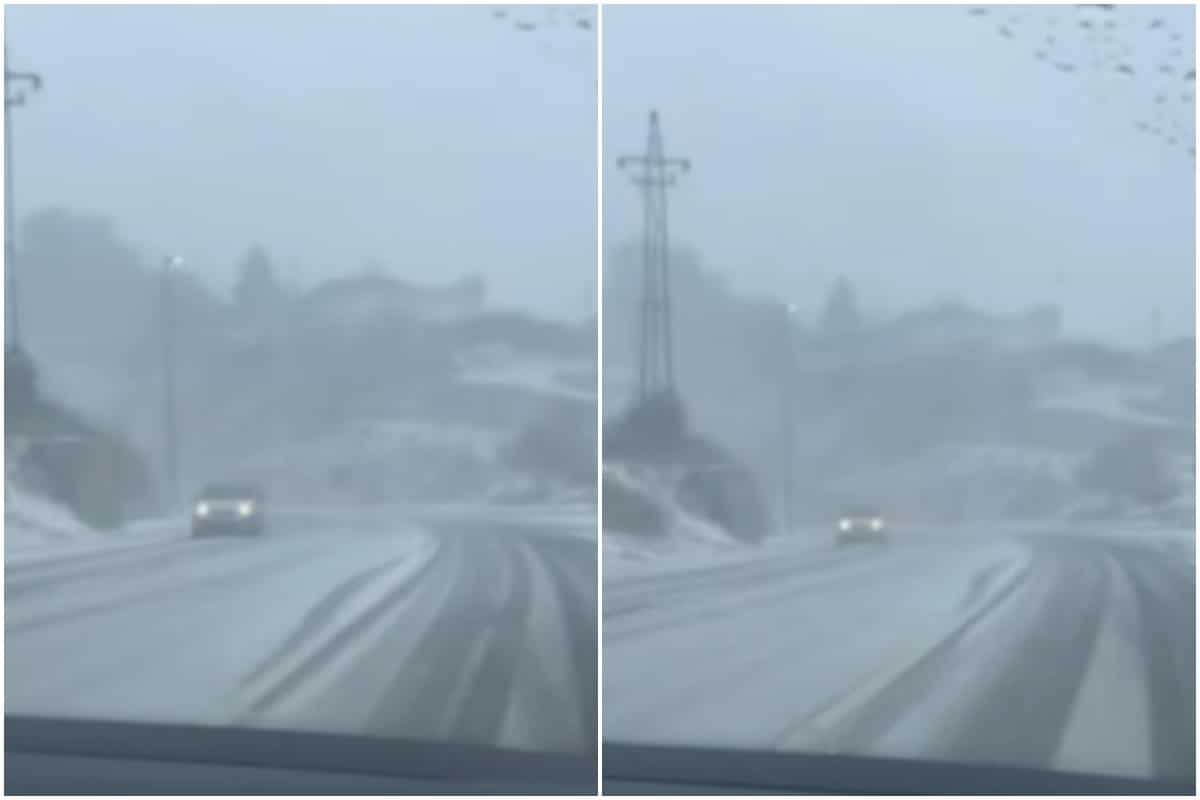 SNEG U BUDVI USRED PROLEĆA! Potpuni ŠOK na crnogorskom primorju – veje kao da je januar! Šta tek Srbiju čeka?! UPALJENI METEOALARMI (VIDEO)