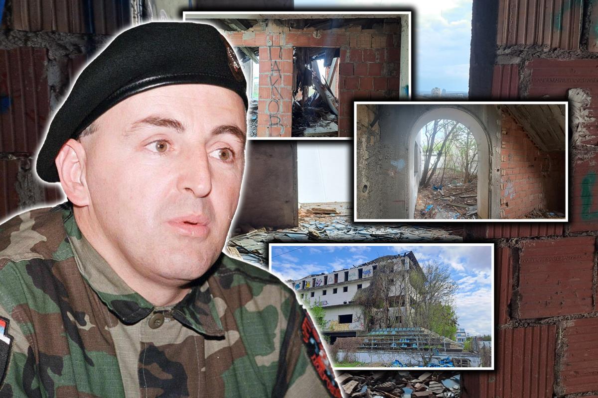 ARKANOV HOTEL NA ZVEZDARI PROPADA: Trebalo je da bude luksuzni objekat, a sad prepun đubreta i šiblja: Evo kako izgleda svaki delić ove RUINE (FOTO)