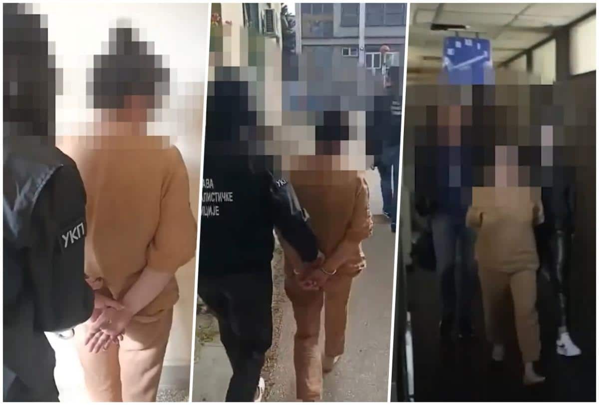 UHAPŠENA BIVŠA BLAGAJNICA IZ JAGODINE ZBOG 14 MILIONA: Pogledajte kako su osumnjičenoj stavljene lisice! Nastavlja se borba protiv korupcije! (video)
