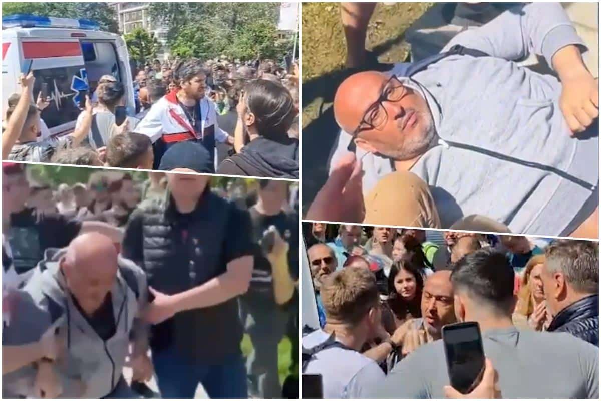 NJIH 6-7 SVUKLO ME NIZ STEPENICE, BACILO NA ZEMLJU I ŠUTIRALO Ovako su na Drida kidisali razulareni blokaderi: Ne dao Bog nikome da doživi ovo što sam ja prošao