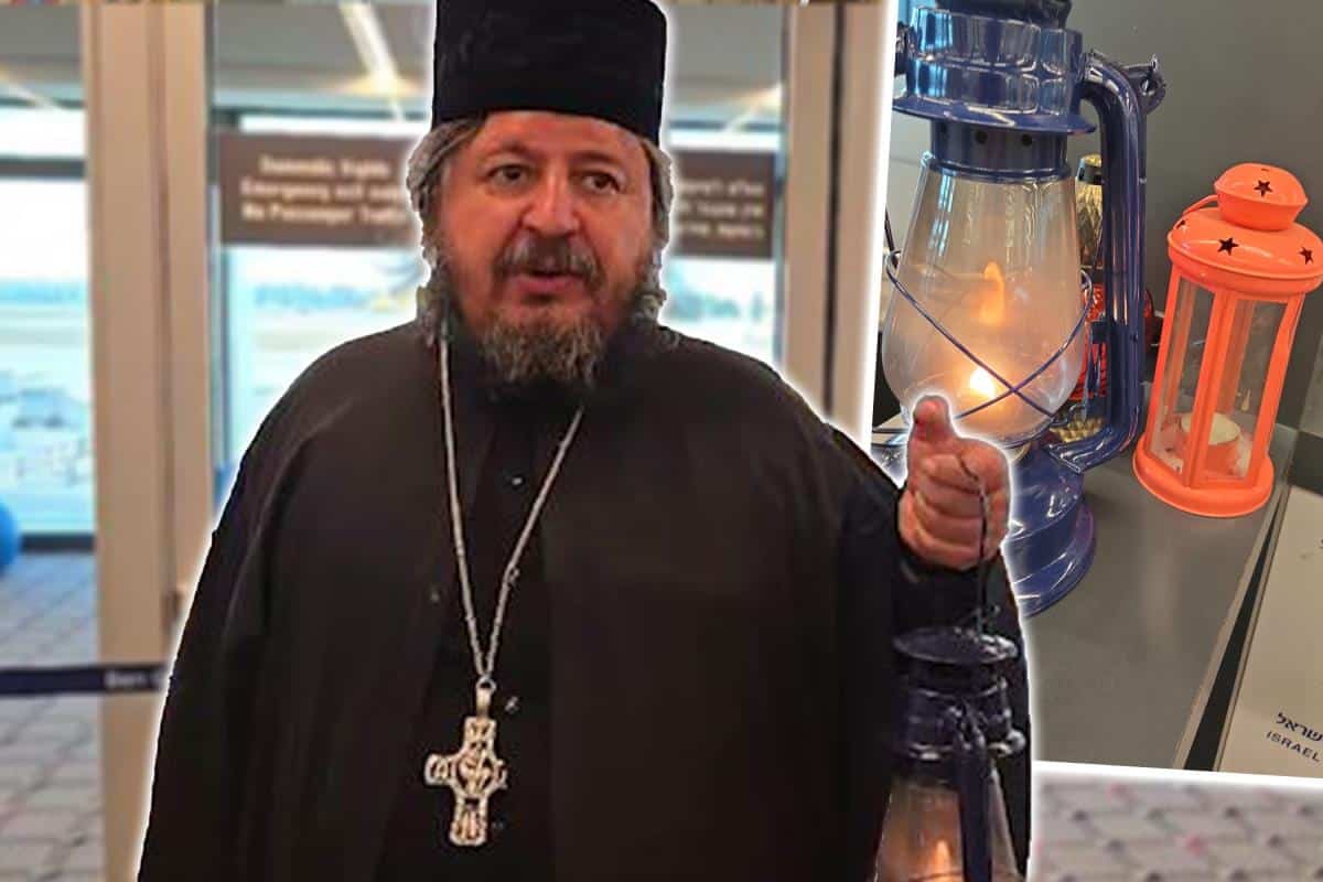 ARHIMANDRIT HRIZOSTOM OTIŠAO PO BLAGODATNI OGANJ U JERUSALIM, ALI ….! Putnik napravio problem sveštenstvu pri ulasku u avion: Putnica otkrila detalje