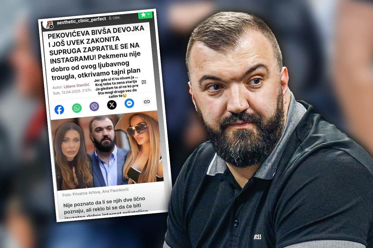 PEKOVIĆ NA MUKAMA! Bivša devojka Pekmenu poslala brutalnu poruku, od ovoga mu neće biti dobro (FOTO)