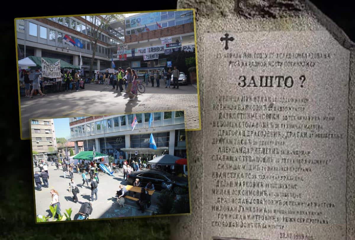 OVA BLOKADERSKA BRUKA ŽIVEĆE DOVEKA: Sprečili da prvi put za čitavih 25 godina RTS uživo ne prenosi pomen i sećanje na kolege izginule 1999. u NATO agresiji