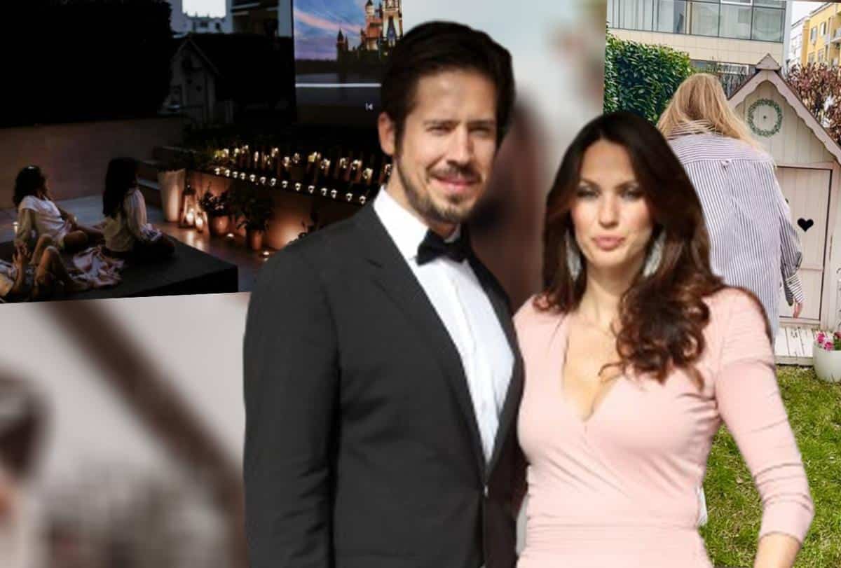 BIOSKOP NA OTVORENOM, OGROMNO DVORIŠTE, KUĆICA ZA DECU: Ovo je LUKSUZNI DUPLEKS Nikole Rokvića i Bojane u elitnom delu Novog Beograda!