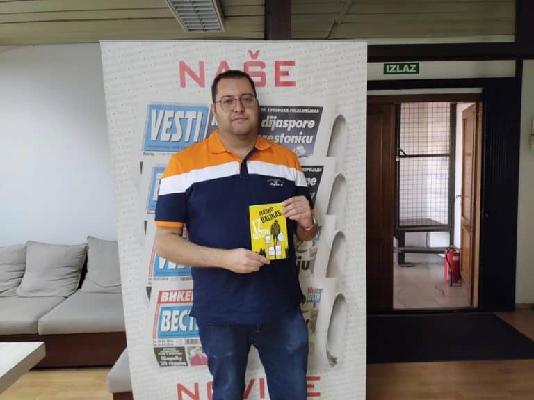 Umetnost ne sme biti zaključana u četiri zida” Novinar Marko Baljkas o prvencu “Iz delova