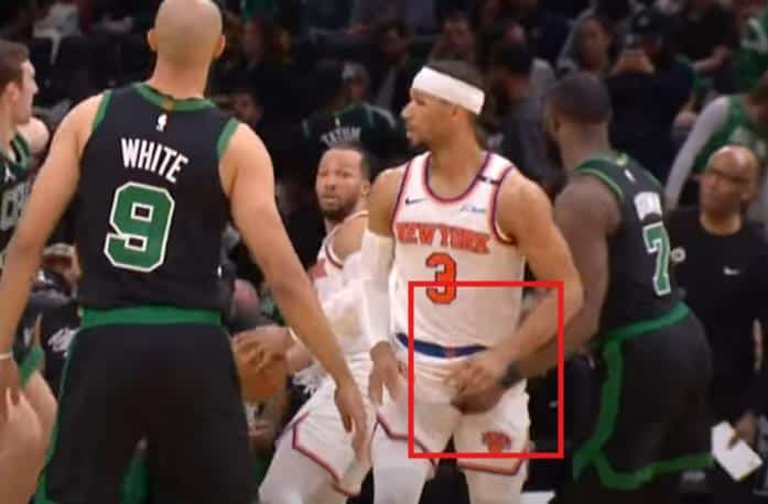 NBA ŠAMPION SRAMNIM POTEZOM ŠOKIRAO SVET! Usred meča uhvatio protivnika za POLNI ORGAN i izazvao haos na terenu!