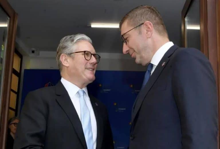 “ISTORIJSKI DAN ZA SEVERNU MAKEDONIJU” Mickoski i Starmer postigli saglasnost o sporazumu o streteškom partnerstvu