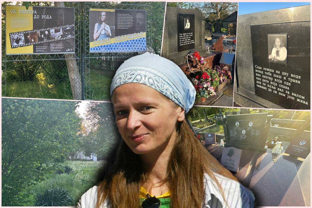 POSETILI SMO GROB SONJE SAVIĆ! Sahranjena u vrzinama, na spomeniku uklesan stih ove pesme, a kuća sve više propada zarobljena u travi: Komšije besne i ljute