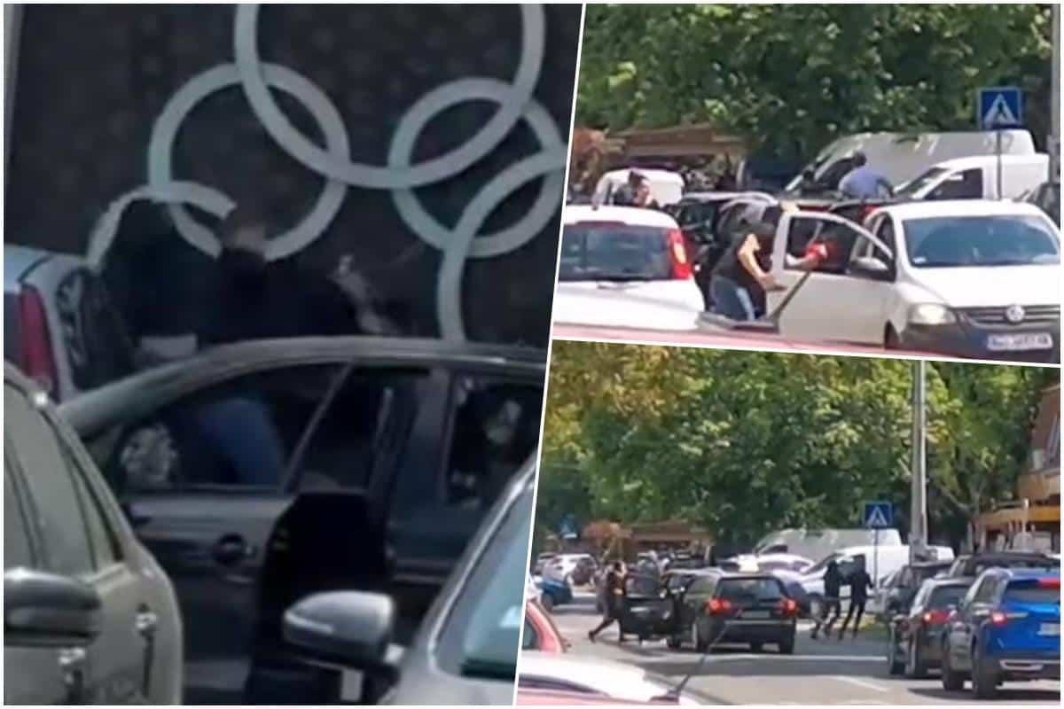 (VIDEO) POGLEDAJTE SNIMAK BRUTALNE TUČE U ZEMUNU IZ DRUGOG UGLA Palicama im polupali automobil, pa i njih premlatili: Dvojica tinejdžera prevezena u bolnicu