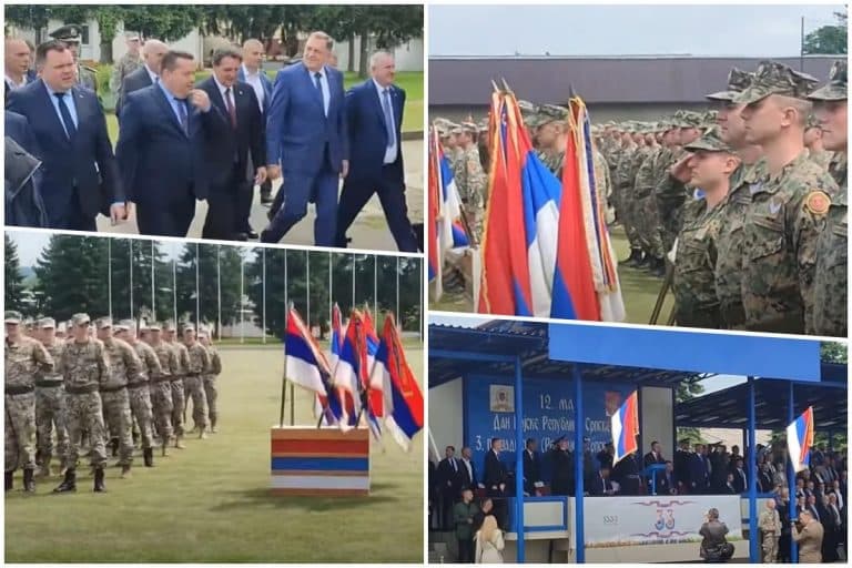 “NISMO SE BORILI ZA TERITORIJU, NEGO ZA NAŠE KUĆE” U kasarni “Kozara” svečano obeležen Dan Vojske Republike Srpske, prisustvovao politički vrh Srpske (FOTO)