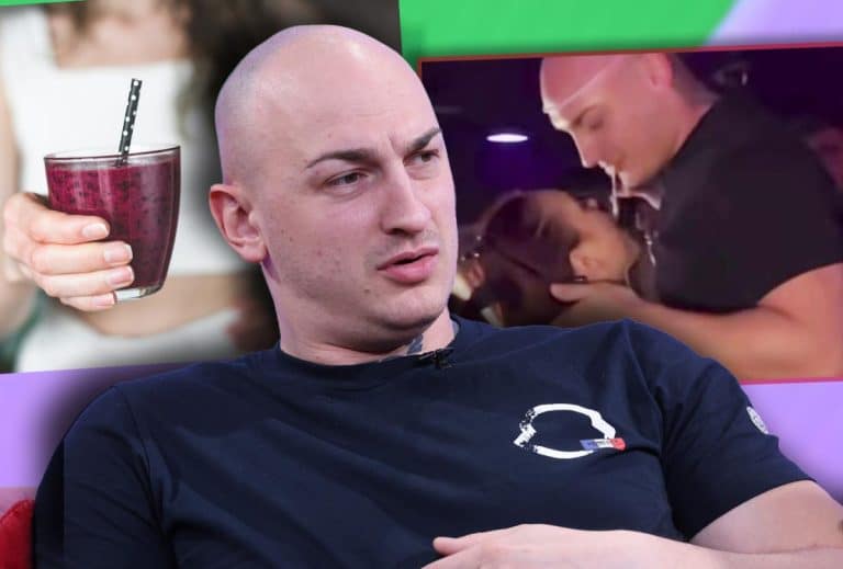 SAMO ZA ONE SA JAKIM ŽELUCEM: Desingerica prevazišao sam sebe, dohvatio devojku iz publike a onda razmenio tečnosti sa njom (FOTO)