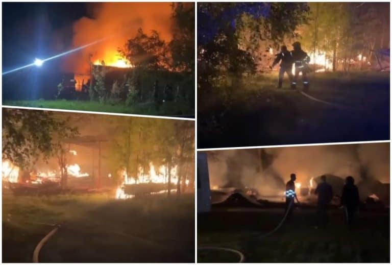 VELIKI POŽAR KOD TUTINA: Vatrogasci se noćas borili sa stihijom kod Ribarićkog jezera