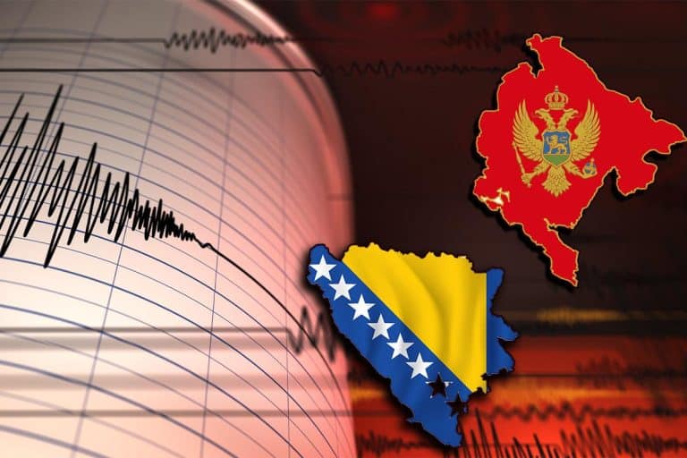 “TRESE DOBRO” – SNAŽAN ZEMLJOTRES U CRNOJ GORI! Epicentar blizu Nikšića, osetio se i u BiH